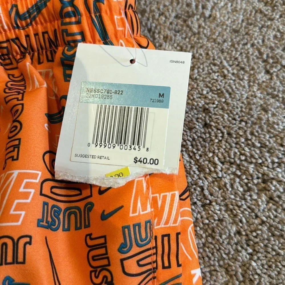 Nike Youth Swim Trunks NWT size medium very